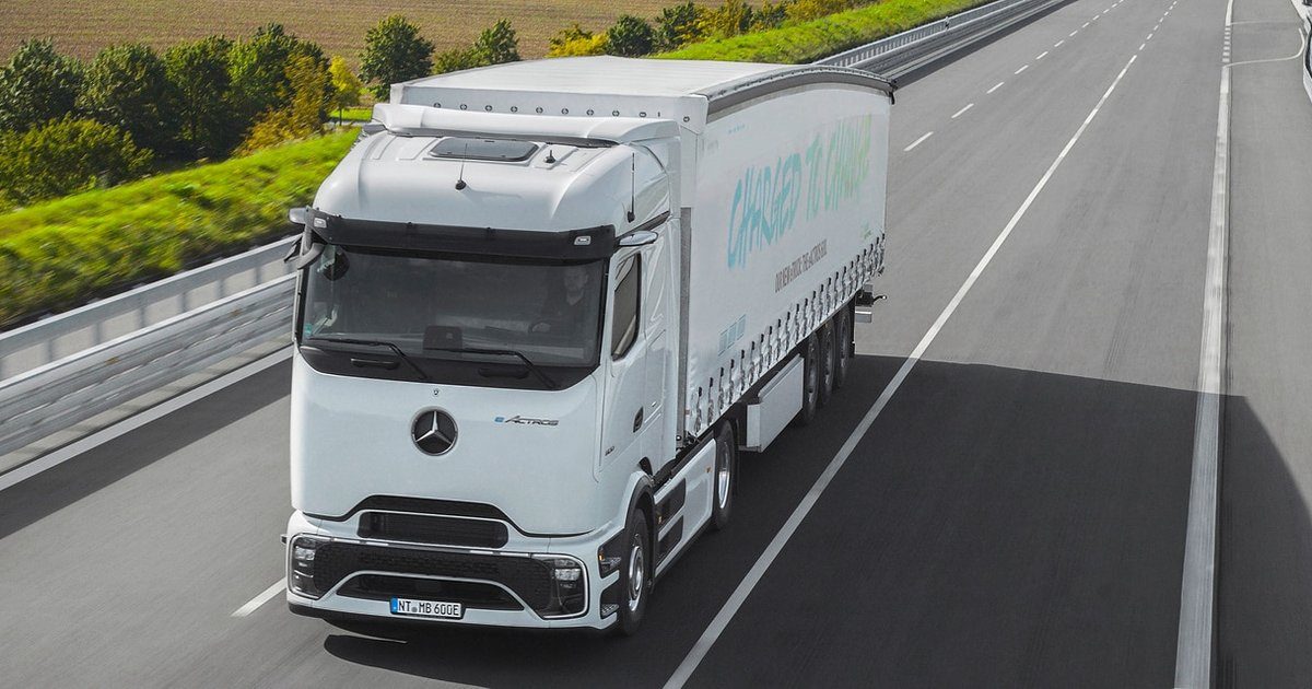 Mercedes-Benz eActros 600